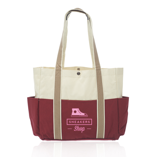 Adventurous Dual Color Shoulder Tote Bags