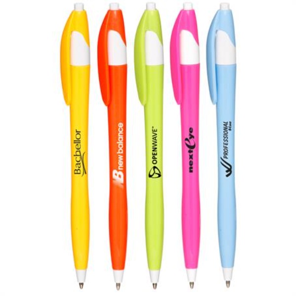 ​Custom Tropical Derby Ballpoint Pens with Logo Imprint