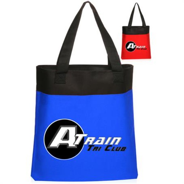 Two Tone Deluxe Tote Bags