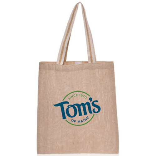 15"W X 16.5"H Casual Juco Tote Bags