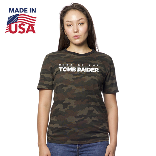 USA Made Unisex Camo Tee w/ Custom Logo