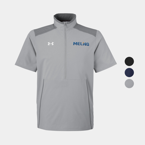 Under Armour Men's Short Sleeve Half-Zip w/ Custom Logo