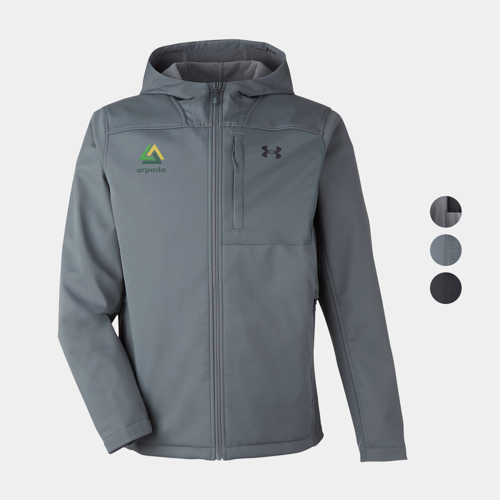 Under Armour Men's CGI Shield 2.0 Hooded Jacket w/ Custom Logo