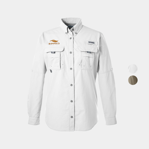 Columbia Ladies' Bahama™ Long-Sleeve Shirt w/ Custom Logo