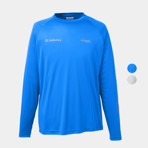 Columbia Terminal™ Long-Sleeve T-Shirt w/ Custom Logo