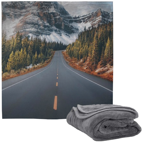 50"x 60" Brushed Polar Fleece Sublimation Blanket 300 GSM