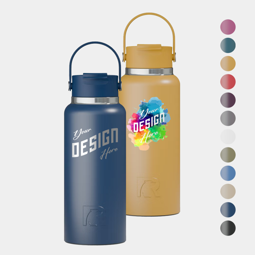 32 oz RTIC® Stainless Steel Ceramic Lined Outback Custom Water Bottle