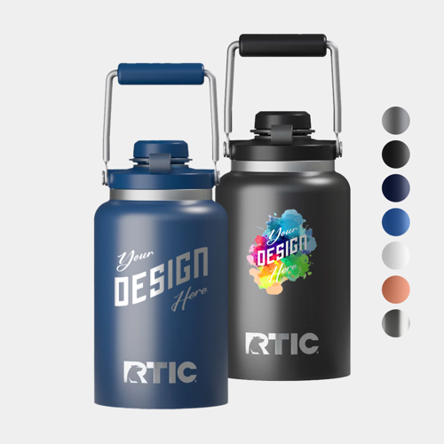 RTIC® Stainless Steel Outback Half Gallon Water Jug w/ Custom Logo