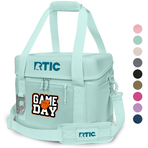 28-Can RTIC® Soft Pack Insulated Cooler Bag (13" x 12") w/ Bottle Opener & Custom Logo
