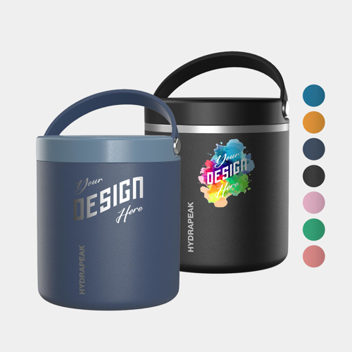 25 oz Hydrapeak® Stainless Steel Insulated Thermos Food Jar w/ Custom Logo