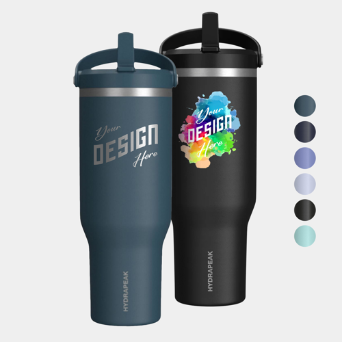 40 oz Hydrapeak® Stainless Steel Insulated Nomad Tumbler w/ Custom Logo