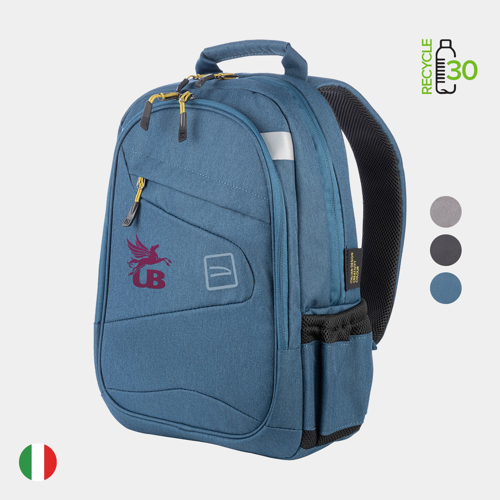 TUCANO® - Italy LATO 2 Recycled Executive Business Backpack w/ Custom Logo