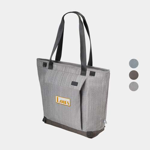 RejuVe® ELEMENT Recycled Heather Commuter Business Tote Bag w/ Custom Logo