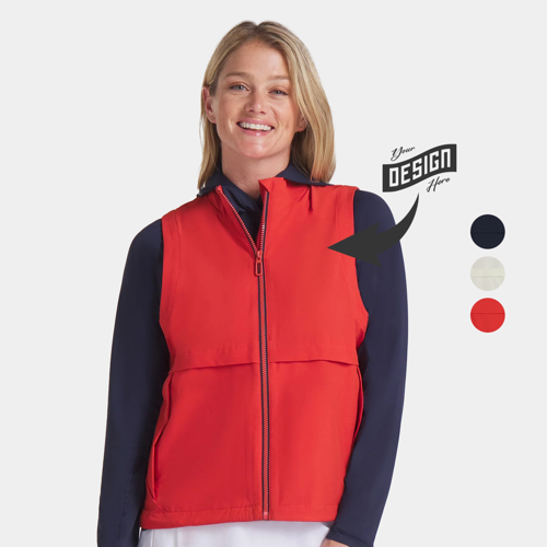 PUMA® Ripguard UPF 50+ Women's Golf Vest w/ Custom Logo