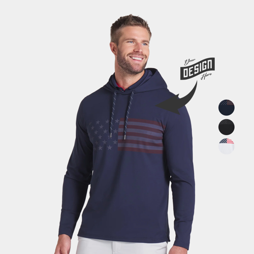 PUMA® Volition Flag UPF 50+ Men's Golf Hoodie w/ Custom Logo