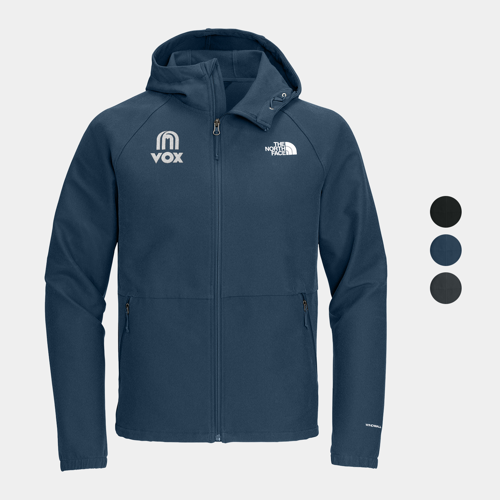 The North Face® Hooded Soft Shell Jacket w/ Custom Embroidery Logo