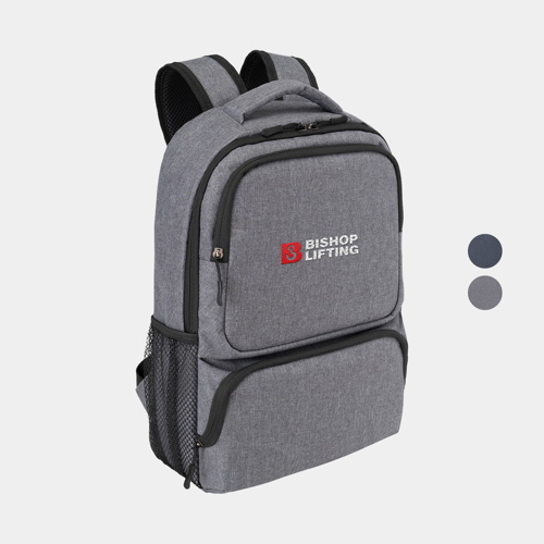 RejuVe® Heather Lite Executive Business Backpack w/ Custom Logo