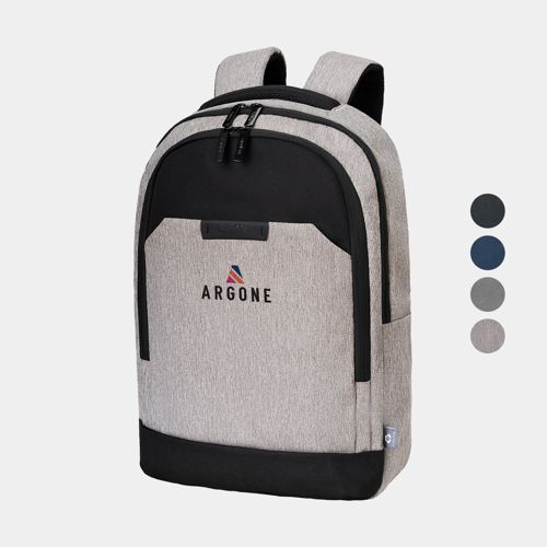 RejuVe® X-PAK Recycled Heather Business Executive Backpack w/ Custom Logo