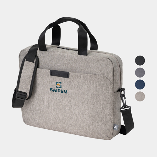 RejuVe® X-PAK Recycled Heather Modern Business 16" Laptop Brief Bag w/ Custom Logo