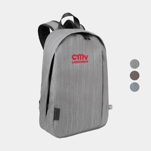 RejuVe® MOTO Recycled Heather Laptop Bag w/ Custom Logo