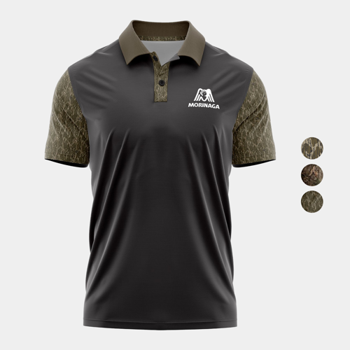 Mossy Oak® Men's 4.4 oz. Polyester Interlock Polo Shirt w/ Custom Logo