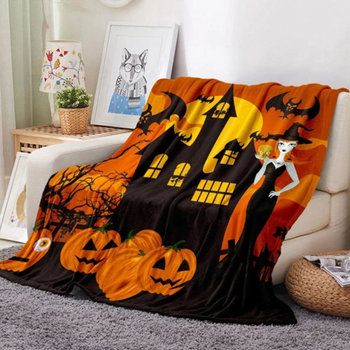 50" x 60" 300 GSM Soft Plush Flannel Throw Custom Sublimation Blanket