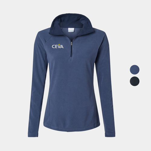 Columbia Women's Glacial Half-Zip Pullover w/ Custom Logo