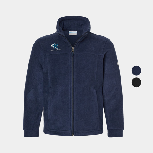 Columbia Youth Fleece Full-Zip Jacket w/ Custom Logo