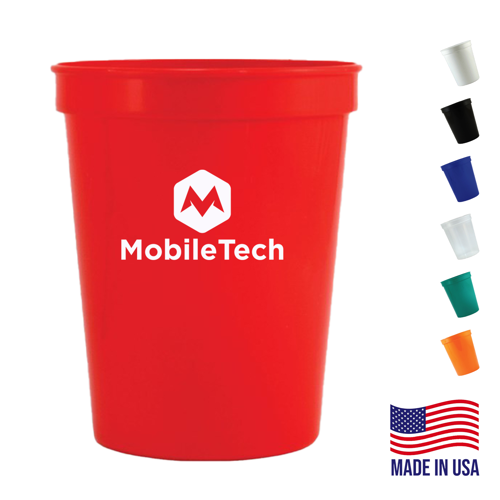 16 Oz. USA made Classic Stadium Cups w/ Custom Logo