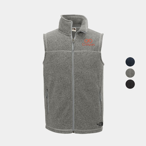 The North Face ® Men's Sweater Fleece Vest w/ Custom Logo
