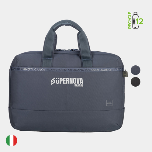 TUCANO® - Italy ASTRA Recycled Executive Business 16" Custom Laptop Bag