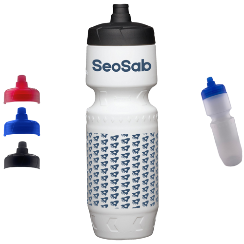 Custom Printed 24 oz. USA made Premium Sports Bottle w/ Proshot Lid