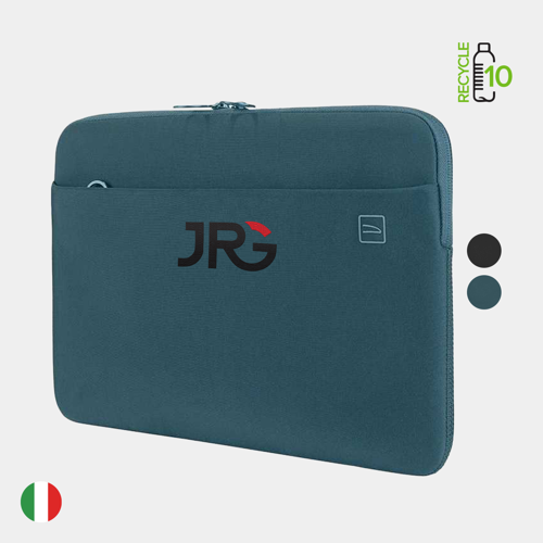 TUCANO® - Italy Recycled Anti-Slip Business 14" Laptop Sleeve w/ Custom Logo