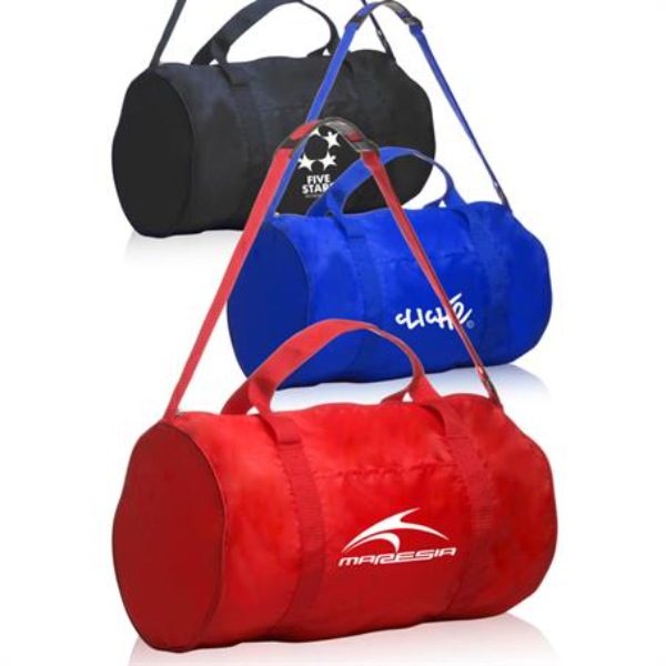 Roll Style Sporty Duffle Bags