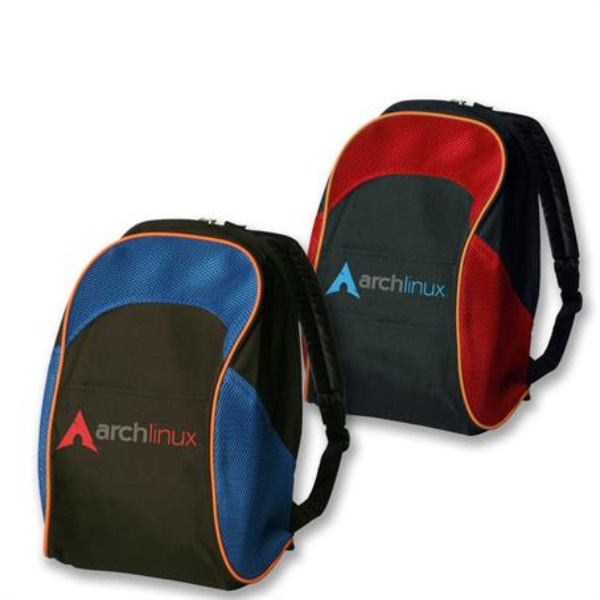 Two Tone School Backpacks w/ Custom Logo