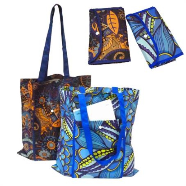 Convention Tote Bag 15"x16" Full Color Bags w/ Front Flap