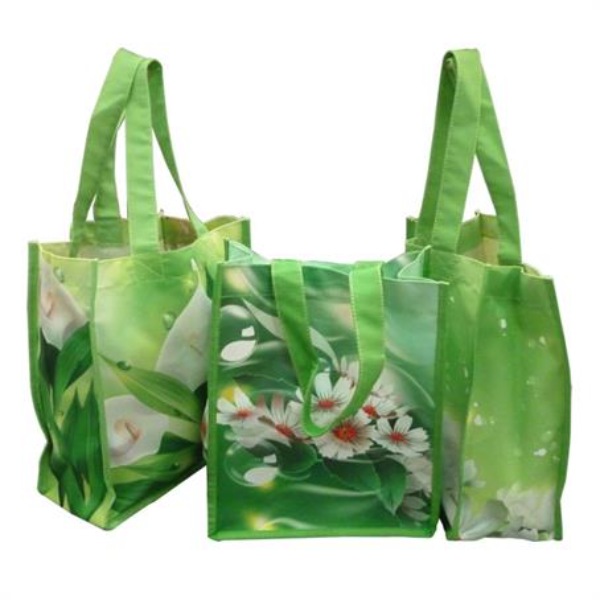 Convention Bags 8"x 10"x 4"Gusset Full Color Cotton Bag