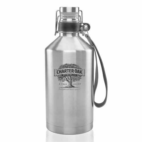 64 oz Canteen Stainless Steel Outdoor Growlers