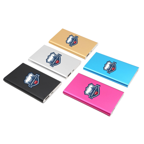 SLIM USA DECORATED 4000 mAh HIGH CAPACITY ALUMINUM POWER BANK