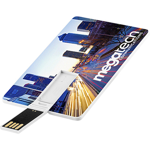 1GB - Credit Card USB Drive w/ Custom Logo