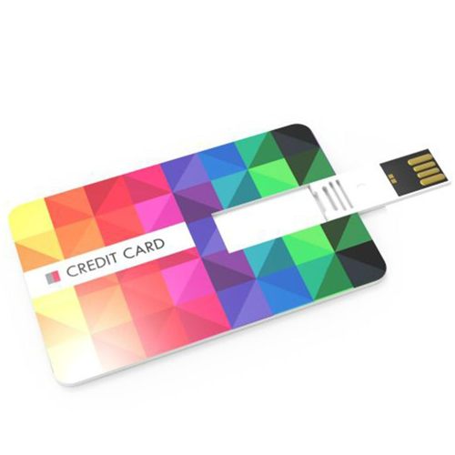 2GB - Credit Card USB Drive w/ Custom Logo