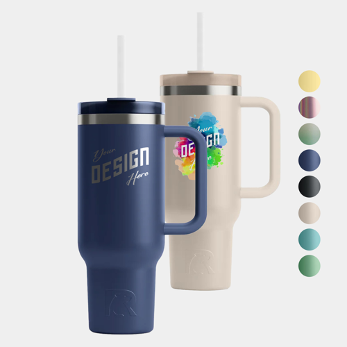 30 Oz RTIC® Leak-Resistant Ceramic Lined 3-in-1 Lid Tumbler