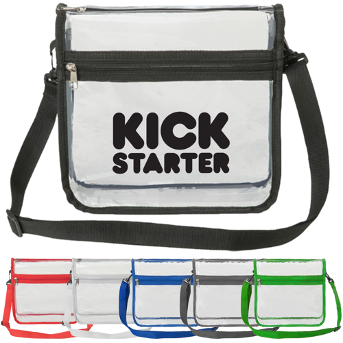 Stadium Approved Purse Tote Bag Clear PVC Transparent Crossbody Bag