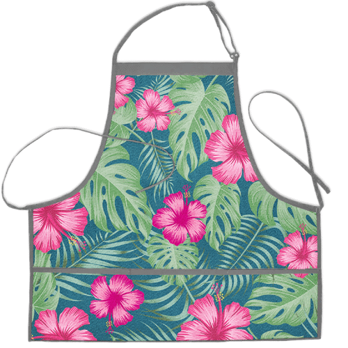 22" x 32" Custom Sublimation Polyester Aprons w/ Front Pocket