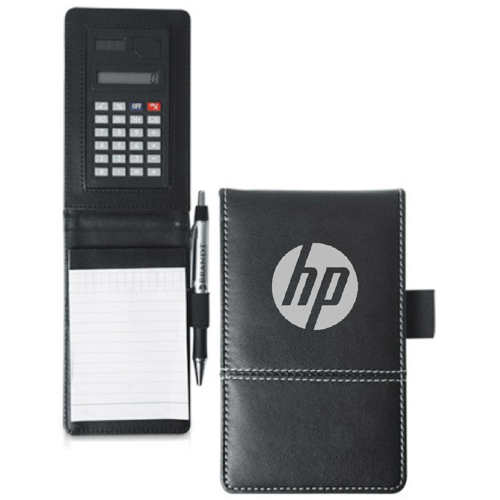 Custom Printed Mini Pocket Jotter with Calculator
