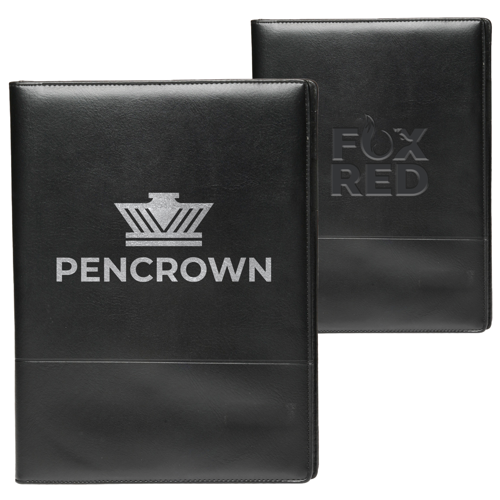 Custom Stitched Leather Portfolios