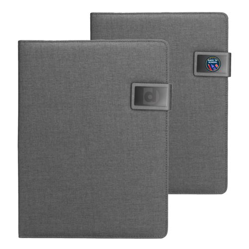 Custom Magnetic Clip Fabric Portfolios
