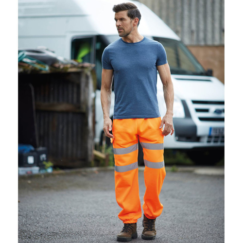 Sweatpants Class 3 High Vis Reflective Safety Workwear Joggers