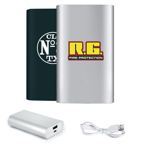 10400 mAh Aluminum Power Bank w/ Custom Logo