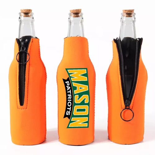 Custom 12 Oz. Neoprene Collapsible Sublimated Bottle Cooler